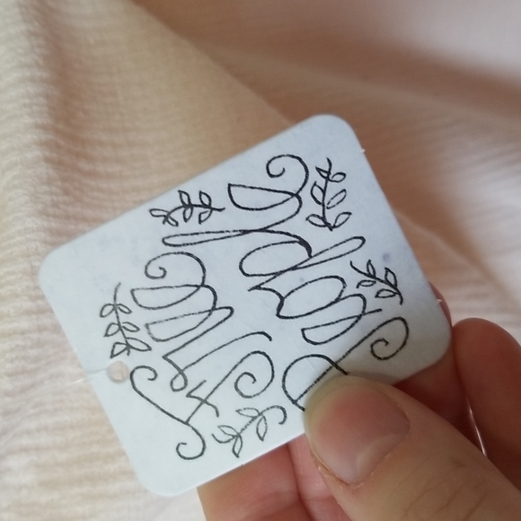 NWT Free People Pink One Shoulder Tie Tunic Top - Size Small - Picture 7 of 11